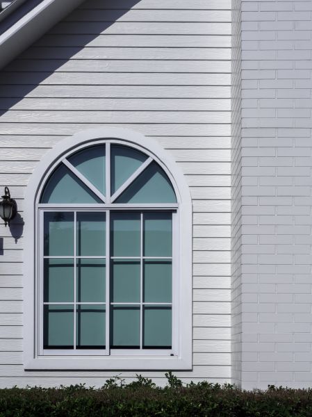 Curved Window Replacement in Temple