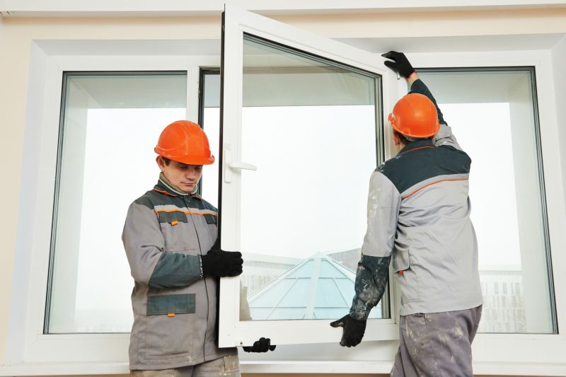 Outdoor Window Installation